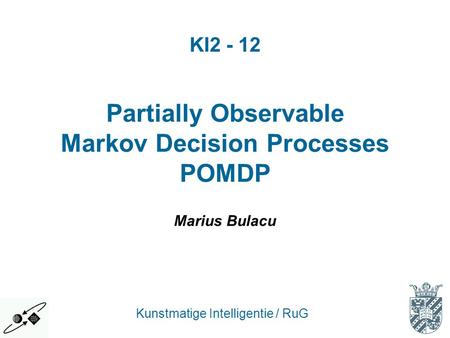 Markov Decision Processes