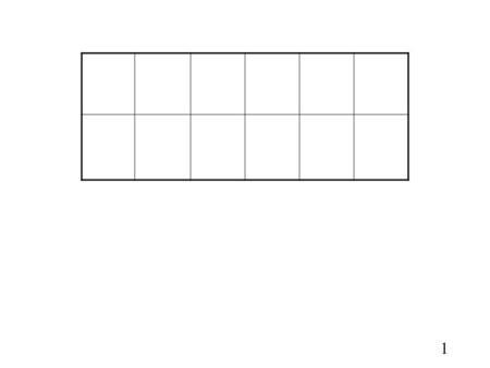 1. 2 3 4 A Simple Partition 5 A partition can be more or less refined.