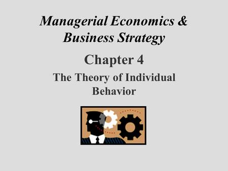 Managerial Economics & Business Strategy