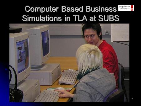 Pjc FELTS March 081 Computer Based Business Simulations in TLA at SUBS.