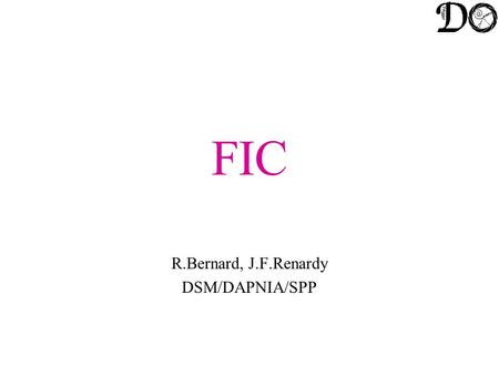 FIC R.Bernard, J.F.Renardy DSM/DAPNIA/SPP. Saturday, February 6th. Level 2 Review 2 Requirements èBridge between G-Link from central trackers and standard.