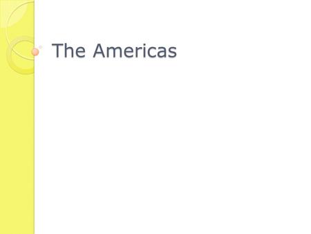 The Americas.  The First North Americans Early hunters and gatherers moved across the Bering Strait into North America, later forming distinct cultures.