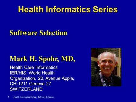 Health Informatics Series