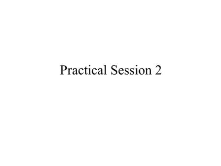 Practical Session 2. Labels Definition valid characters in labels are: letters, numbers, _, $, ~,., and ? first character can be: letter, _, ? and.