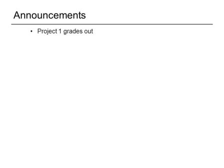 Project 1 grades out Announcements. Multiview stereo Readings S. M. Seitz and C. R. Dyer, Photorealistic Scene Reconstruction by Voxel Coloring, International.