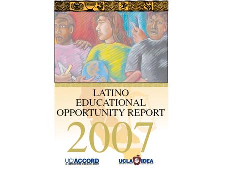 Together, our analyses answer a number of important questions: Which High Schools do California’s Latino Students Attend? Do Gaps in School Resources.