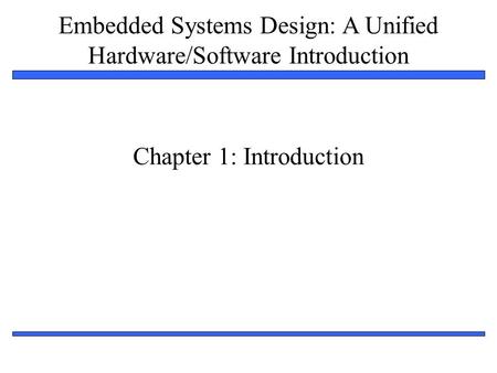 Chapter 1: Introduction