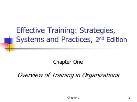 Effective Training: Strategies, Systems and Practices, 2nd Edition