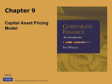 Capital Asset Pricing Model