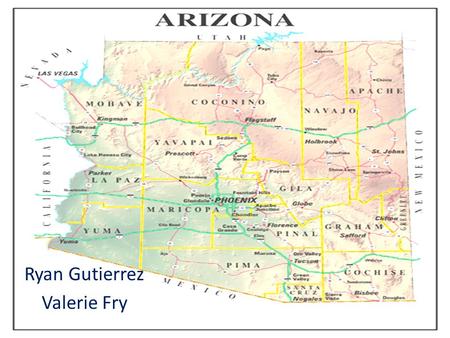 Ryan Gutierrez Valerie Fry. Arizona Each year on the third Monday of January the Nation recognizes Dr. Martin Luther King, Jr. Day. Governor Evan Mecham,