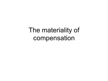 The materiality of compensation. Oprah's Roots African American Lives 2 Videos African American Lives 2 DNA.