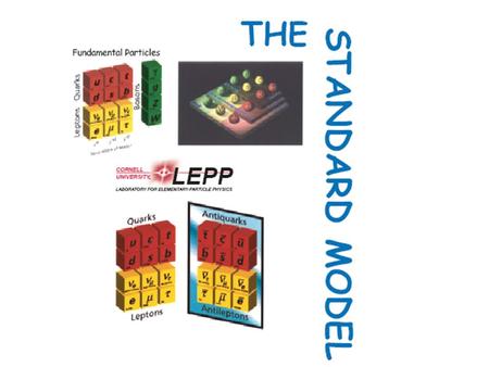 The Standard Model Introduction: What is Particle Physics? What Questions does it try to answer? The Standard Model: What it is and what it is not Unification.