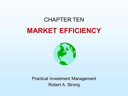 Practical Investment Management