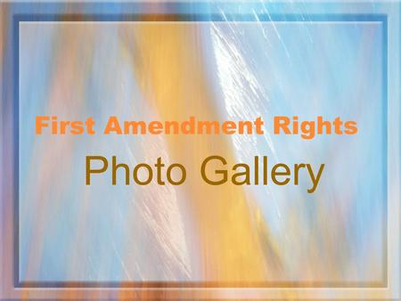 First Amendment Rights Photo Gallery. The next photos are good examples to illustrate “Truth” and “Falsehood” grappling in public: