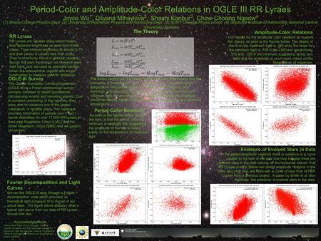 RR Lyraes RR Lyraes are variable stars, which means their apparent brightness as seen from Earth varies. Their intrinsic brightness is around 0.75 and.