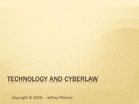 Copyright © 2008 – Jeffrey Pittman.  Which invention during the last 2,000 years has produced the most profound change on society?  With due respect.