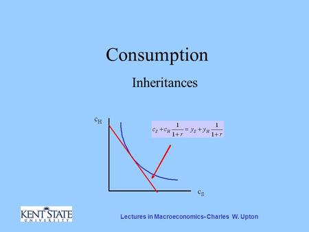 Lectures in Macroeconomics- Charles W. Upton Consumption Inheritances.