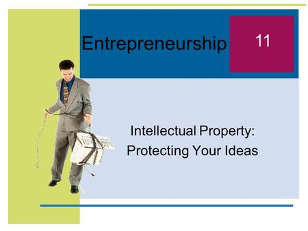 Entrepreneurship Intellectual Property: Protecting Your Ideas 11.