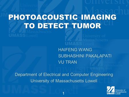 PHOTOACOUSTIC IMAGING TO DETECT TUMOR