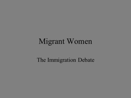 Migrant Women The Immigration Debate. Lilia Ortiz, 30, sits in a shelter for migrants in Nogales, Mexico, after walking for two days in the Arizona desert.