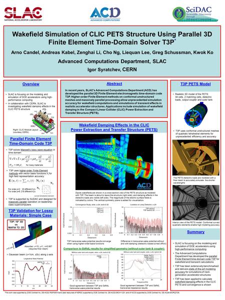 Wakefield Damping Effects in the CLIC Power Extraction and Transfer Structure (PETS) Wakefield Simulation of CLIC PETS Structure Using Parallel 3D Finite.