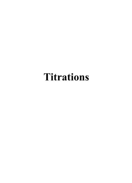 Titrations. Viatmin C is both an acid and a reducing agent. One method of determining the amount of Vit C in a sample is to carry out the following reaction.