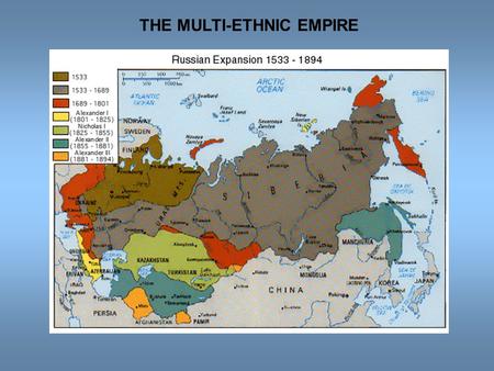 THE MULTI-ETHNIC EMPIRE