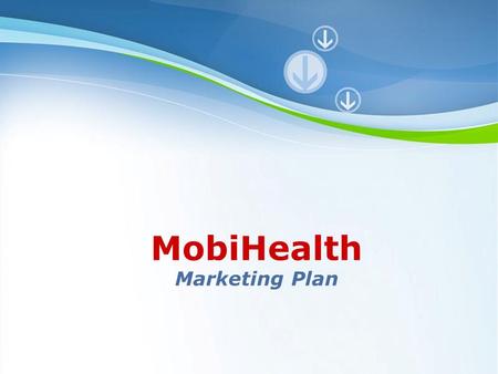 MobiHealth Marketing Plan Powerpoint Templates.