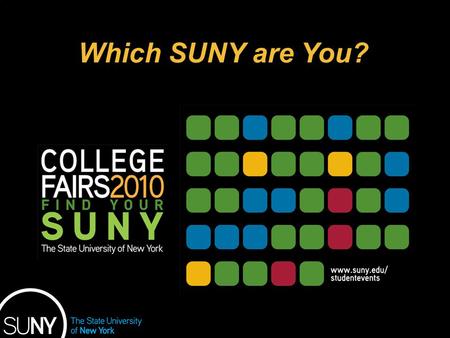 Educational Opportunity Program Which SUNY are You?