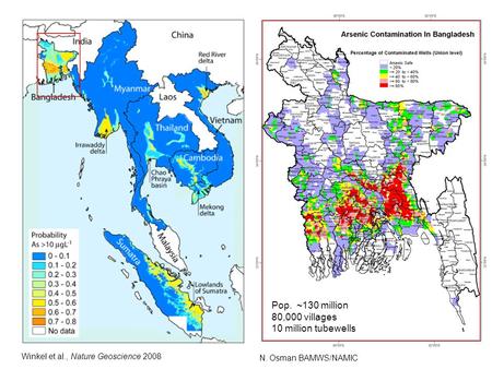 $200K awarded in 2004 Lex van Geen Lamont-Doherty Earth Observatory Andrew Gelman et al. Depts. Statistics and Political Sciences John Immel Consulting.