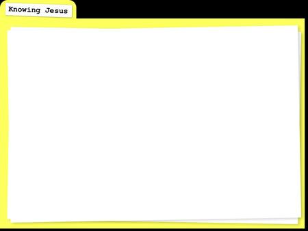 Knowing Jesus. Creative Accounting Usually thought of as a bad. The Bible encourages it though: The shrewd manger in Luke 16 Paul’s creative accounting.