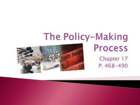 Chapter 17 P. 468-490.  Serve corporate interests ◦ Marxist theory  Manage conflicts among groups ◦ Pluralist theory  Sustain the bureaucracy ◦ Weber.