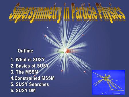 Supersymmetry in Particle Physics