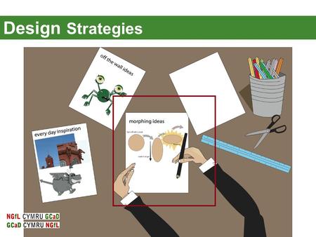 Design Strategies. Design Strategies: Morphing It’s not always easy to design. We are going to look at a range of tasks that hopefully will help you in.