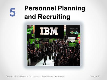 Personnel Planning and Recruiting