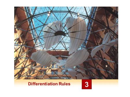 Differentiation Rules