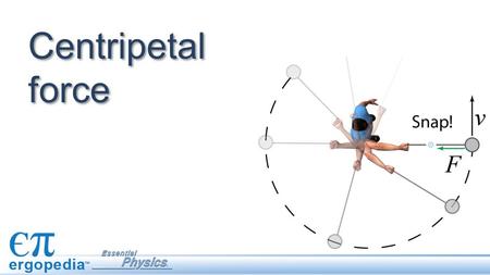 Centripetal force.