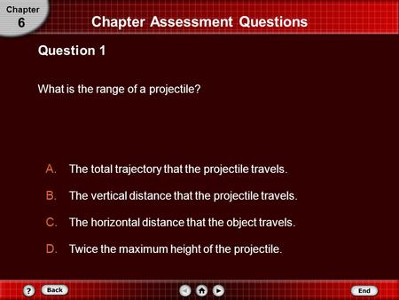 Chapter Assessment Questions