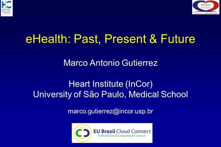 eHealth: Past, Present & Future