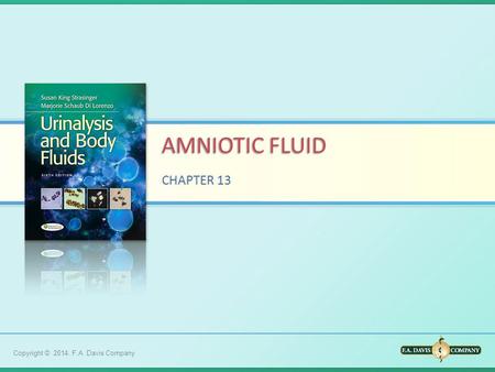 AMNIOTIC FLUID CHAPTER 13.