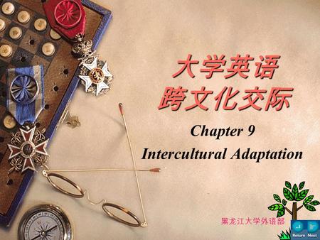 大学英语 跨文化交际 Chapter 9 Intercultural Adaptation 黑龙江大学外语部.