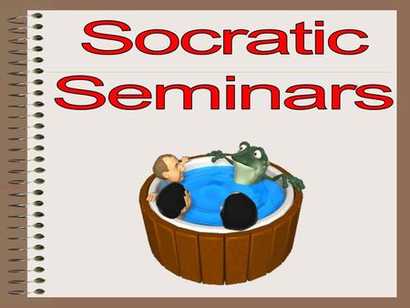 The Vision Socrates believed that enabling students to think for themselves was more important than filling their heads with “right answers.”