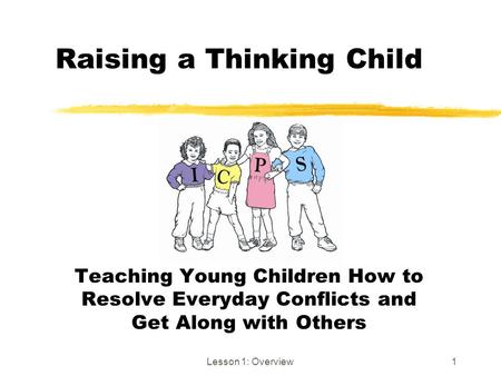 Raising a Thinking Child