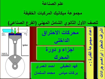 محركات الاحتراق الداخلي