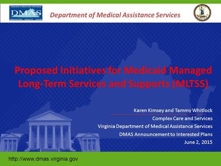 Department of Medical Assistance Services