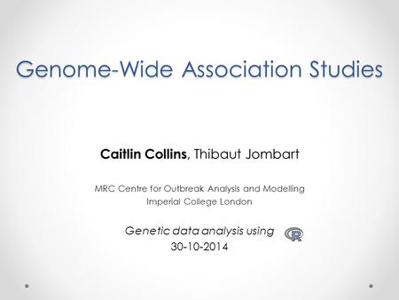 Genome-Wide Association Studies