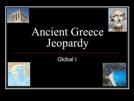 Ancient Greece Jeopardy