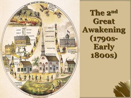 The 2 nd Great Awakening (1790s- Early 1800s). Charles Finney Charles Finney conducted his own revivals in the mid 1820s and early 1830s He rejected the.