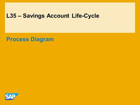 L35 – Savings Account Life-Cycle