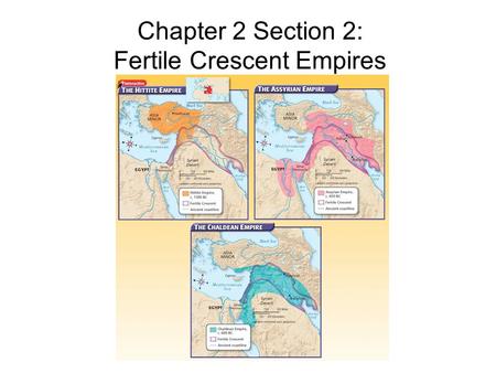 Fertile Crescent Empires